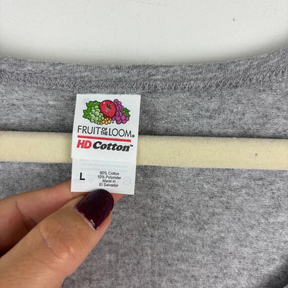 FESTIVAL VIBES Coachella Tank Top – Gray Graphic Tee – Men’s Size L - Picture 3 of 5